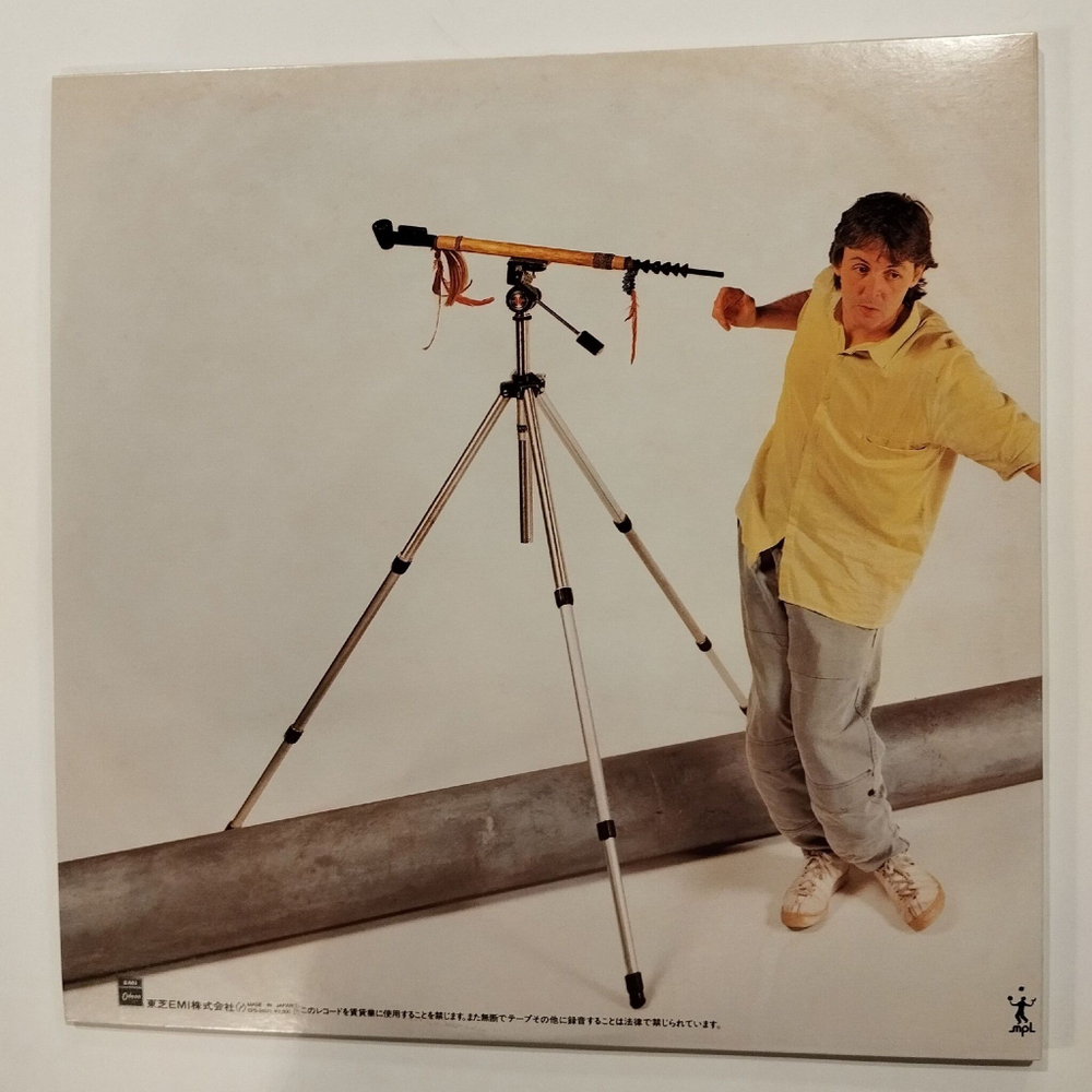 Винтажная виниловая пластинка LP Paul McCartney Pipes Of Peace (Japan 1983)