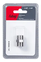 Переходник Fubag 1/4"F-1/4"F в блистере