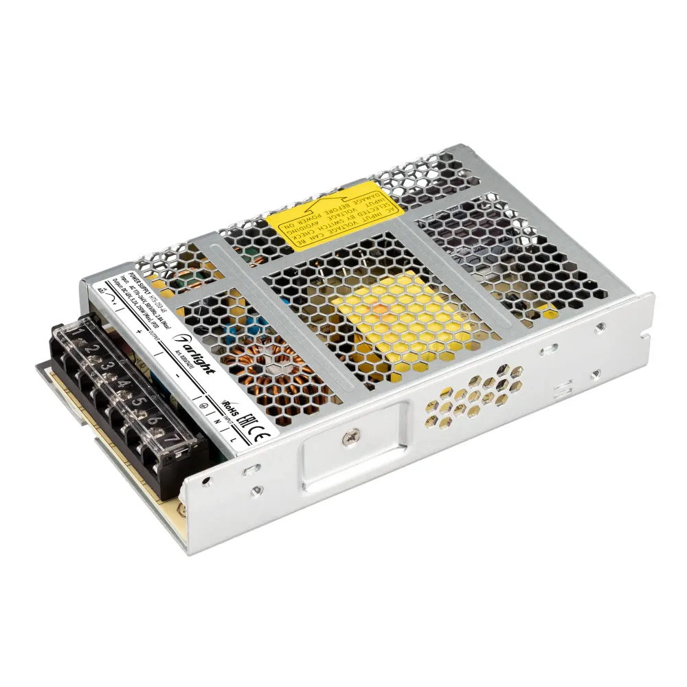 Блок питания HTS-250-48 (48V, 5.2A, 250W) (Arlight, IP20 Сетка, 3 года) Блок питания HTS-250-48 (48V, 5.2A, 250W) (Arlight, IP20 Сетка, 3 года)