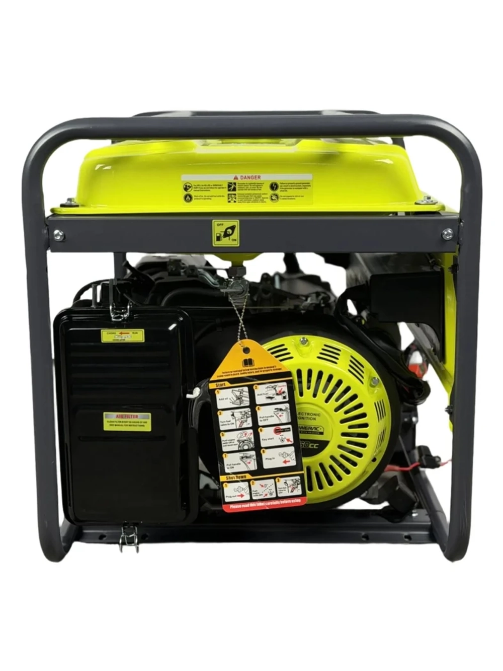 Электростанция гибридная (газ-бензин) Powerac Eco+ Max PR11000 Winter 3 в 1