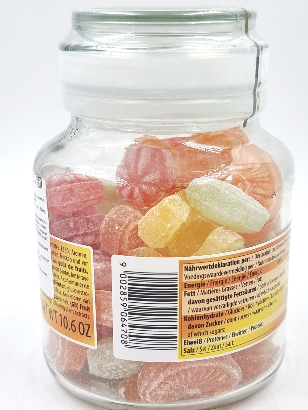 Леденцы Woogie Fine Drops ассорти с фруктовым вкусом 300 г