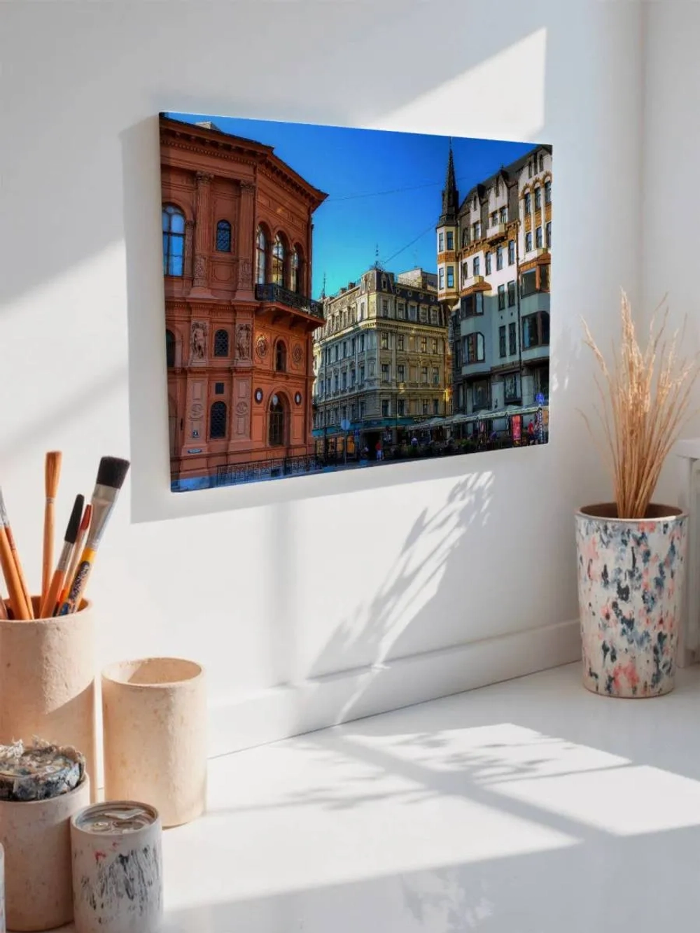 Картина на стену 40 X 50 Здание