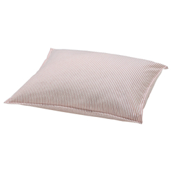 IKEA SOLFIBBLA  (ИКЕА СОЛФИББЛА)  -  Наволочка - белая/красная в полоску 50x60 см
