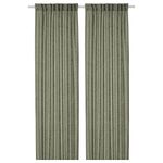 Комплект штор IKEA DYTAG (ДЮТОГ), Хаки, 145x250 см, 2 шт