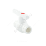 Кран шаровой PP-R белый Дн 32 внутренняя пайка OPTIMA VALFEX VALF 10145032