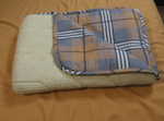 Одеяло ЛЕЖЕБОКА Woolly blanket 140х205 зимнее меховое из мериноса, 2641-140-5-123