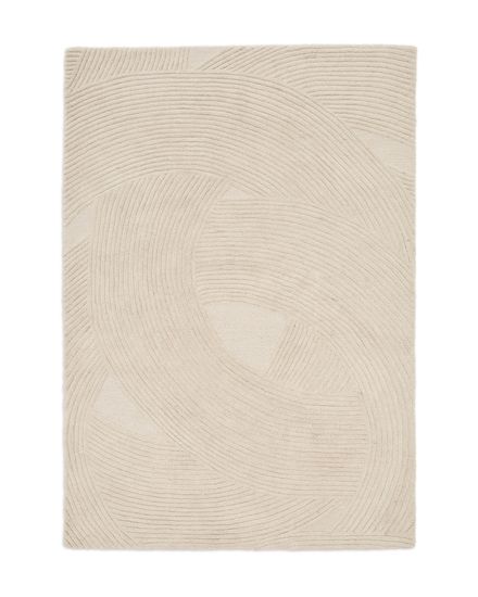 Ковер Domm из белой шерсти, 200 x 300 см