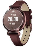 Смарт-часы Garmin Lily 2 Classic Dark Bronze with Mulberry Leather Band, 010-02839-03