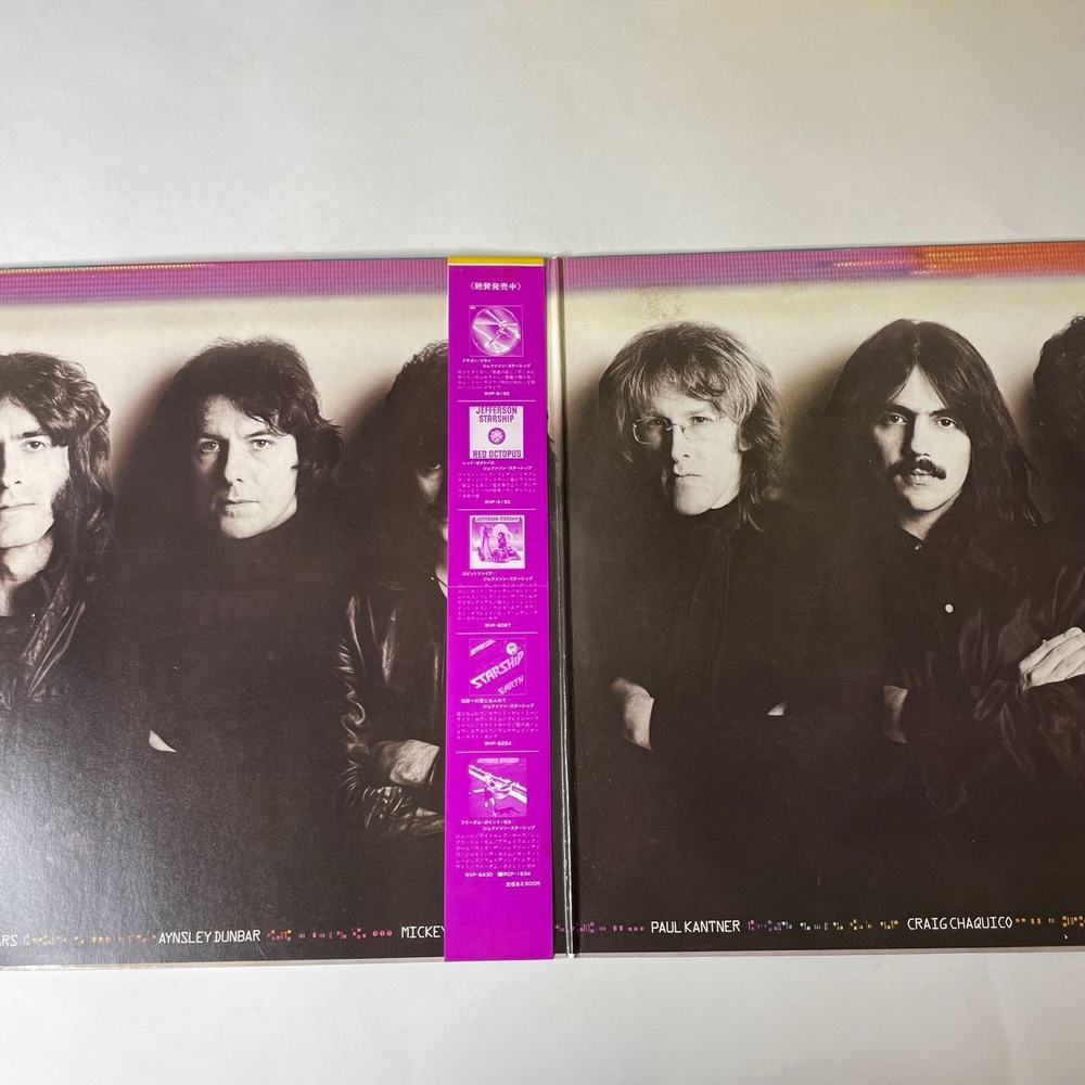 Винтажная виниловая пластинка LP Jefferson Starship Modern Times (Japan 1981) (Obi) Save Your Love