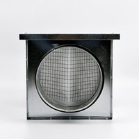 Фильтр кассетный ФЛК-150 d=150 (корпус+кассета) оцинк. сталь