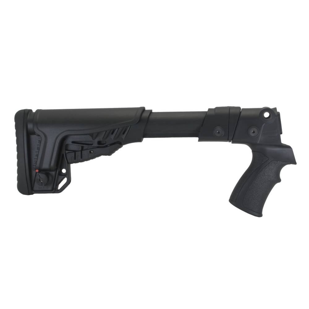 Телескопический приклад Бекас 12, 16, DLG Tactical. Черный
