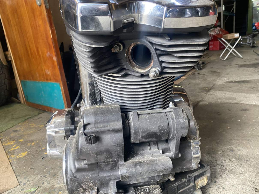 Двигатель Yamaha Stratoliner XV1900 VP23 P618E 2006 г 8642 км