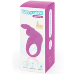 Фиолетовое эрекционное виброкольцо Happy Rabbit Rechargeable Rabbit Cock Ring (Цвет: фиолетовый)