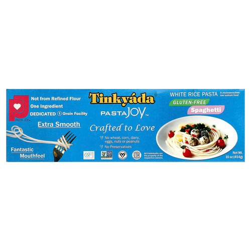 Tinkyada, Макароны из белого риса, в стиле спагетти, 16 унций (454 г)