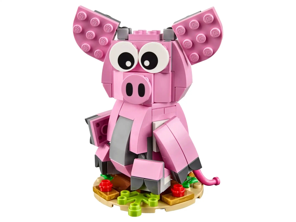 Конструктор LEGO 40186 Свинья символ года