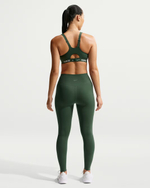 Nike Zenvy Женские лосины с высокой талией, без шва спереди, полной длины - NIKE