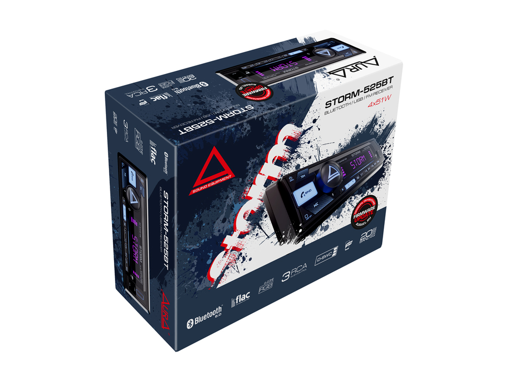 Головное устройство Aura STORM-525BT - BUZZ Audio