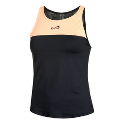 Женская теннисная майка Endless Lace Tank Top Women - Black, Apricot