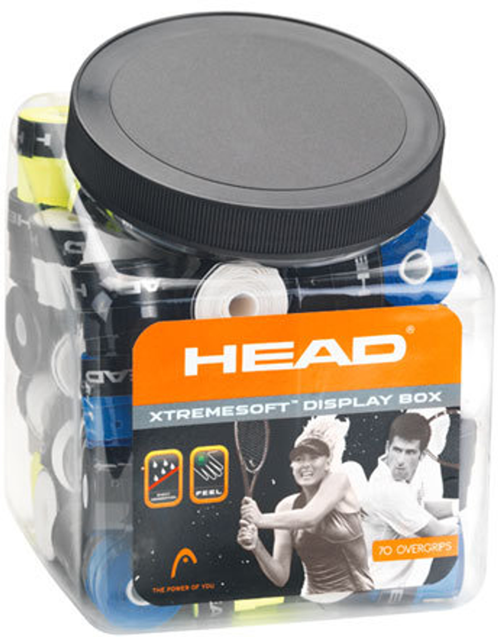 Теннисные Обмотки Head Xtremesoft Display Box 70P