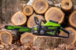 Цепная пила аккумуляторная Greenworks GD60CS25k4 Арт. 2008907UB, 60V, 40 см, бесщеточная, 2500 Вт, с 1хАКБ 4 Ач. и ЗУ