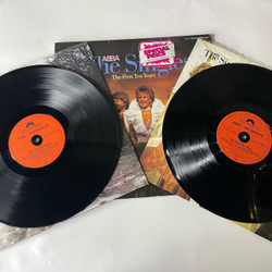 Винтажная виниловая пластинка LP ABBA АББА The Singles (The First Ten Years) (Германия 1982)