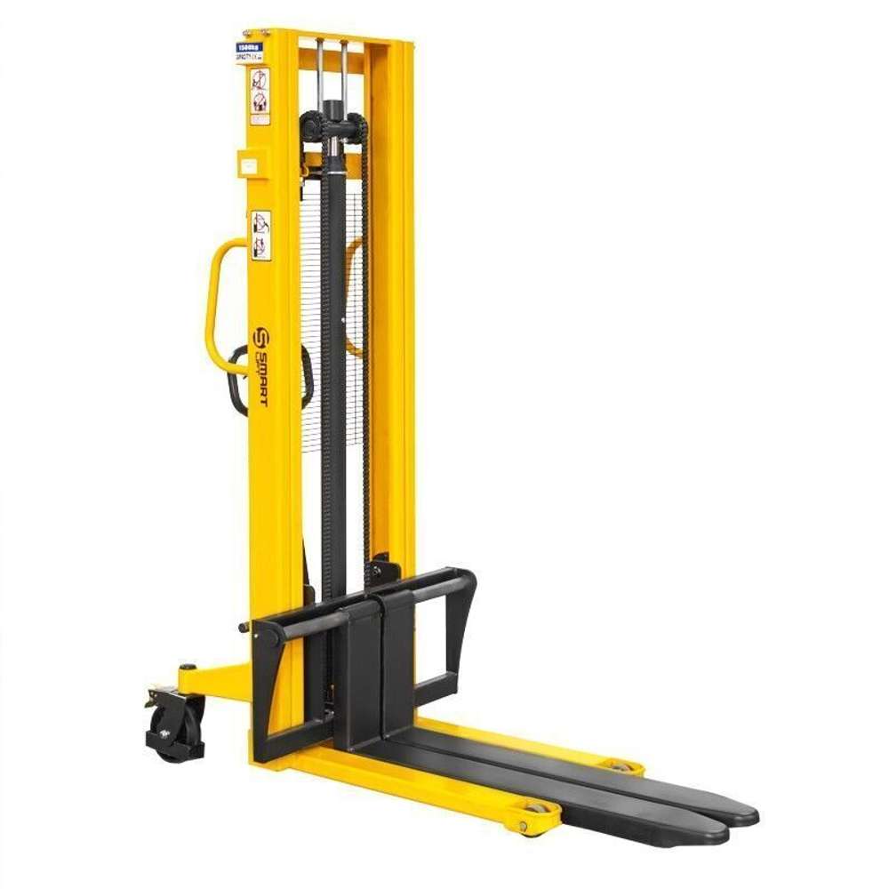 Ручной гидравлический штабелер SDJ 1530 (1500 кг; 3 м; вилы 310-830 мм) SMARTLIFT (SMART)