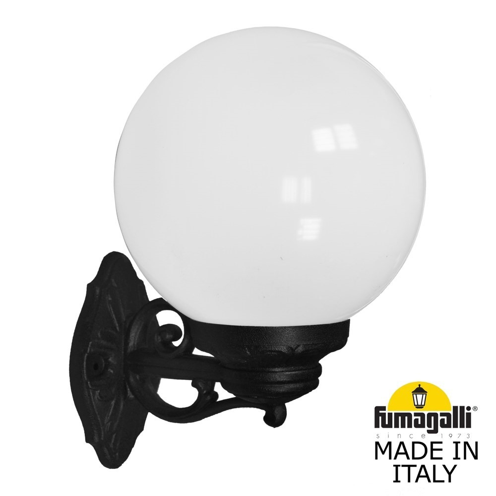 Уличный настенный светильник Fumagalli GLOBE 250 G25.131.000.AYF1R