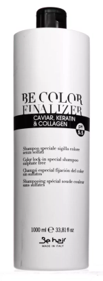 Be Hair Специальный шампунь-фиксатор после окрашивания волос-Be Color Color Lock-In Special Shampoo Sulphate Free , 1000 мл