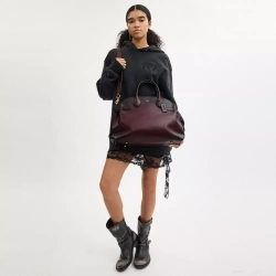 COACH СУМКА SOFT EMPIRE 40, БОРДОВЫЙ