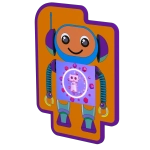 Интерактивный игровой терминал Service.Interactive "Робот Мини"