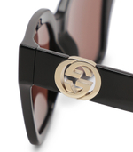 Солнцезащитные очки Gucci - черный(GG1023S)