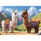 Puzzles - "200" - Colorful llamas / Trefl