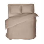 Комплект постельного белья Меланж пралине 2СП с наволочками 70х70