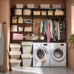 IKEA SORTERA  (ИКЕА СОРТЕРА)  -  Вкладыш с отделениями - бежевый 38x45x14 см