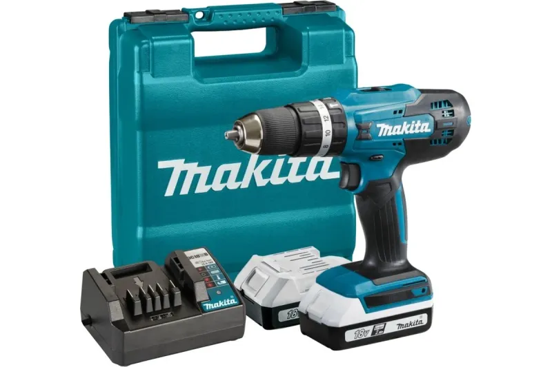 Makita HP488D006 — аккум. ударная дрель-шуруповёрт (G-series 18 В)