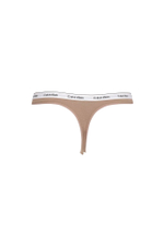 Стринги 3 пары Calvin Klein Underwear - серый(000QD5209E)