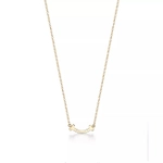 Подвеска из жёлтого золота 18к(750 проба) с бриллиантами, Tiffany💠коллекция T, ✨