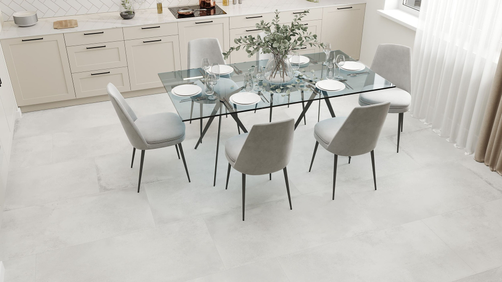 NT Ceramic Cemento Bianco 60x120