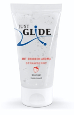 Лубрикант на водной основе Just Glide Strawberry с ароматом клубники, 50мл 628816JG