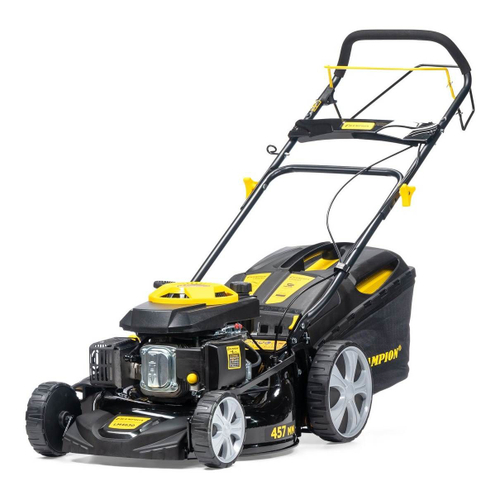 Газонокосилка CHAMPION LM4630 (3кВт привод 457мм 60л 25-75мм 1рычаг/7, 32кг 4в1)