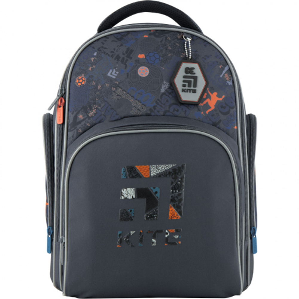 Kite АКЦИЯ ЛИК Рюкзак школьный ткань 380*290*165 "Education.Cool" серый KITE K20-706M-1 И