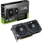 Видеокарта Asus GeForce RTX 4060TI 8Gb (DUAL-RTX4060TI-O8G-EVO)