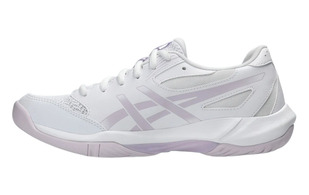 Женские кроссовки для бадминтона/сквоша Asics Gel-Rocket 12 - white/dahlia