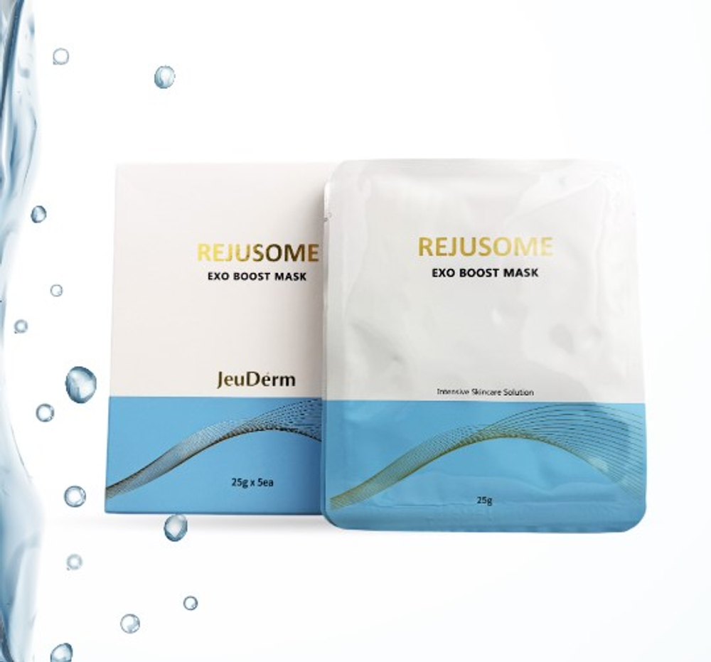 REJUSOME EXO BOOST MASK | Восстанавливающая маска с экзосомами, 25 гр х 5 шт