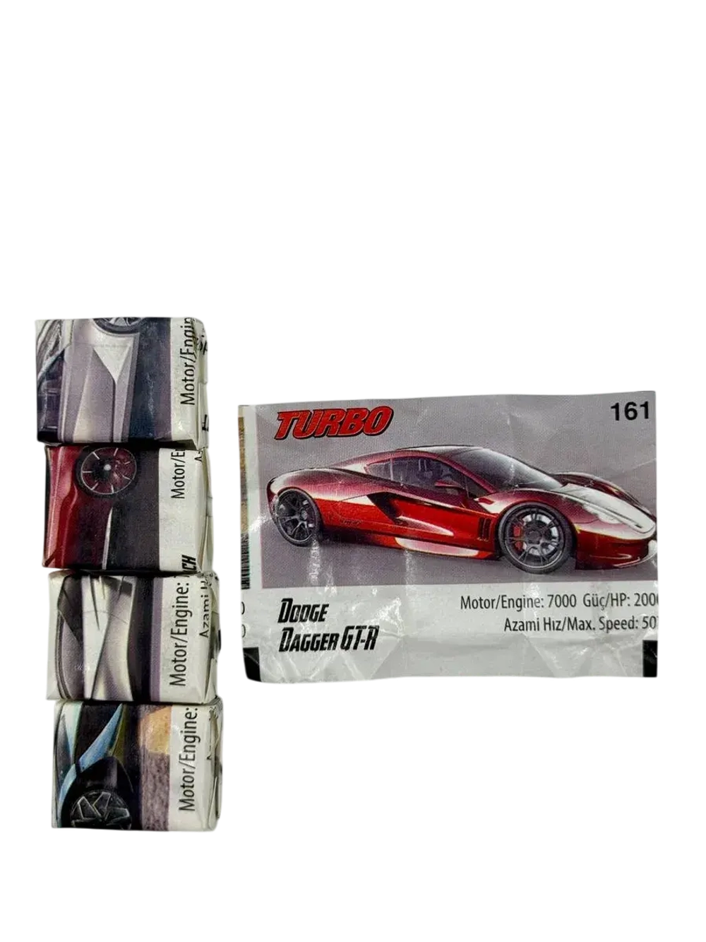 Жевательная резинка Turbo ,блок 20шт