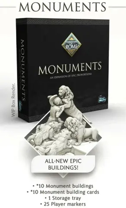Foundations of Rome: Monuments Expansion