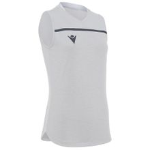 Майка волейбольная жен. MACRON Thallium, 20500128-WT-2XL, р.2XL, 92% полиэстер,8% эластан, белый