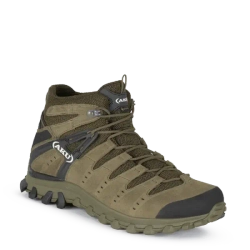 Ботинки AKU Alterra Lite Mid GTX цв. Camo Green / Black