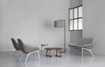 Floor design lamp  Read Noon by Zeitraum (White)