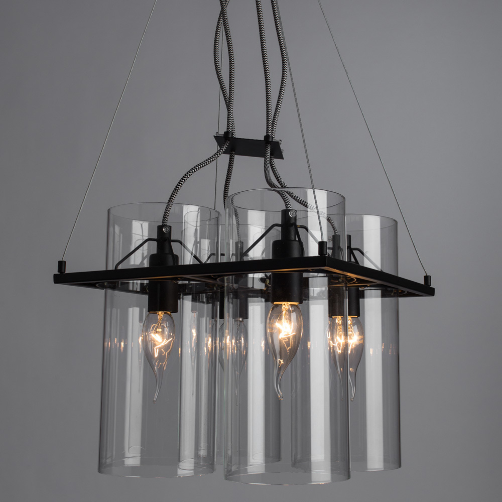 Светильник подвесной Arte Lamp Blake A8586SP-4BK